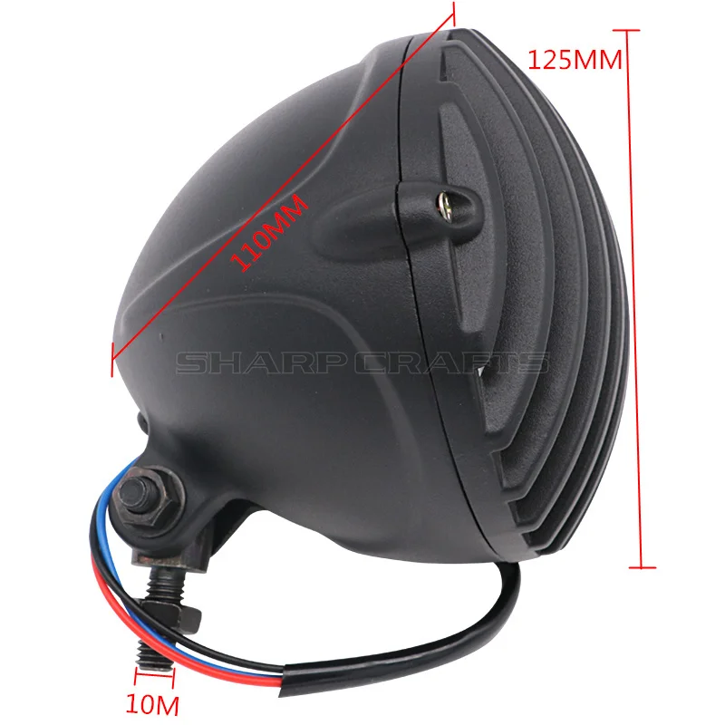 Винтажная мотоциклетная фара для YAMAHA Dragstar XVS400 XVS650 XVS1100 DS400 DS650 DS1100 Bobber Chopper|headlight