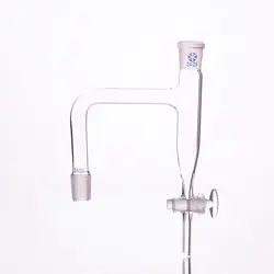Сепаратор воды со стеклянной Поршневой клапан 24/29, декантатор сепаратор масляной воды со стеклянной пробкой дистилляции
