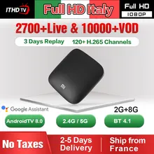 IPTV Italy Xiaomi Mi Box 3 Italia IPTV Code Android 8.0 2G 8G Mi TV Box IPTV Portugal Spain Arabic Turkey Belgium France IP TV