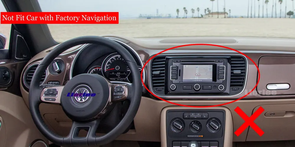 Clearance Car DVD Player ForVolkswagen VW Beetle 2011~2018 IPS LCD Screen GPS Navigation Android System Radio Audio Video Stereo 4