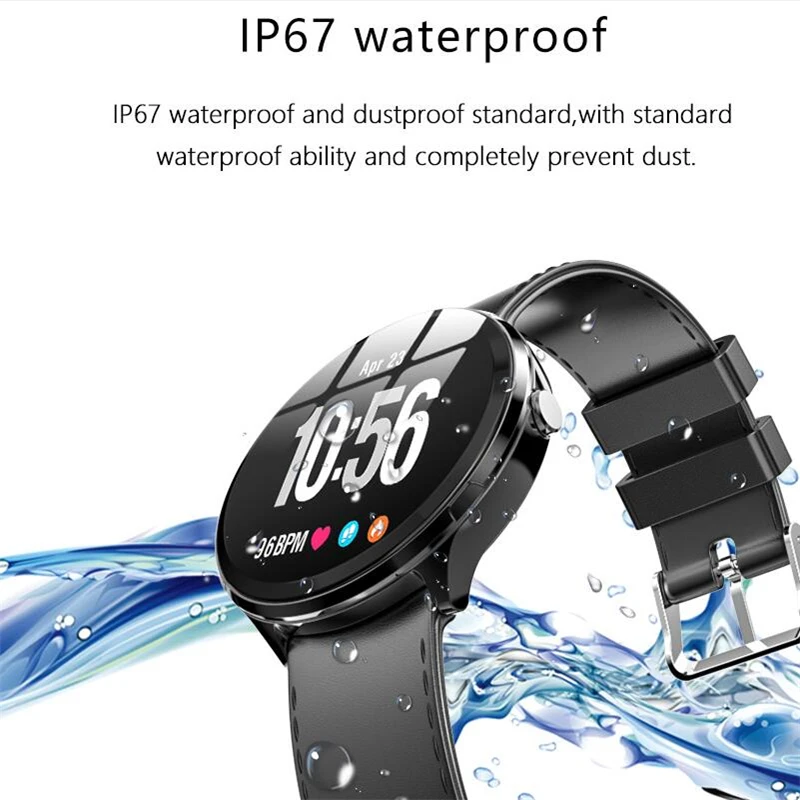 KOSPET V12 IP67 Waterproof Health GPS Sports Heart Rate Bluetooth Smartwatch 1.3" 180mAh Smart watch Men Women For IOS Android