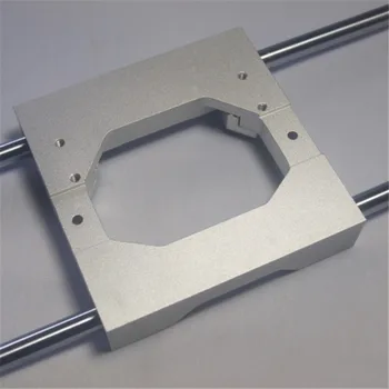 

Funssor CNC Replicator 2X extruder aluminum alloy carriage 8mm upgrade aluminum alloy X axis dual extruder carriage kit