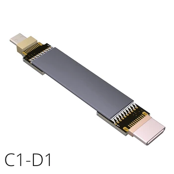 

Mini HDMI Micro HDMI Male C-D Type 20pin V2.0 FPV Cable 4Kx2K@60Hz Supports PC TV Ethernet, 3D, 4K and Audio Return AV C1D1