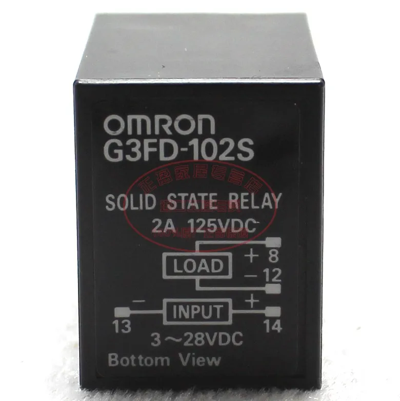 

Free shipping Original imported genuine Omron (Nissan) OMRON solid state relay G3FD-102S