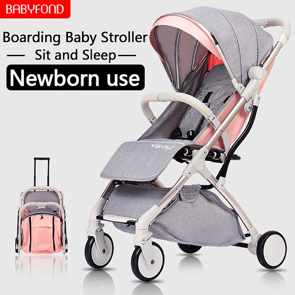 Carrinho de Bebê Presentes do Bebê Original Super Leve Bebê Guarda-chuva Carrinho Pode Sentar Mentir Dobrável Frete Grátis 6.9kg
