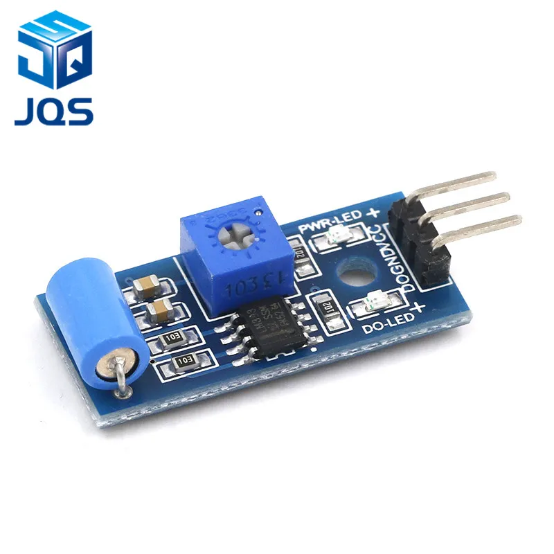 

50PCS normally closed type vibration sensor module Alarm sensor module Vibration switch SW-420 for arduino