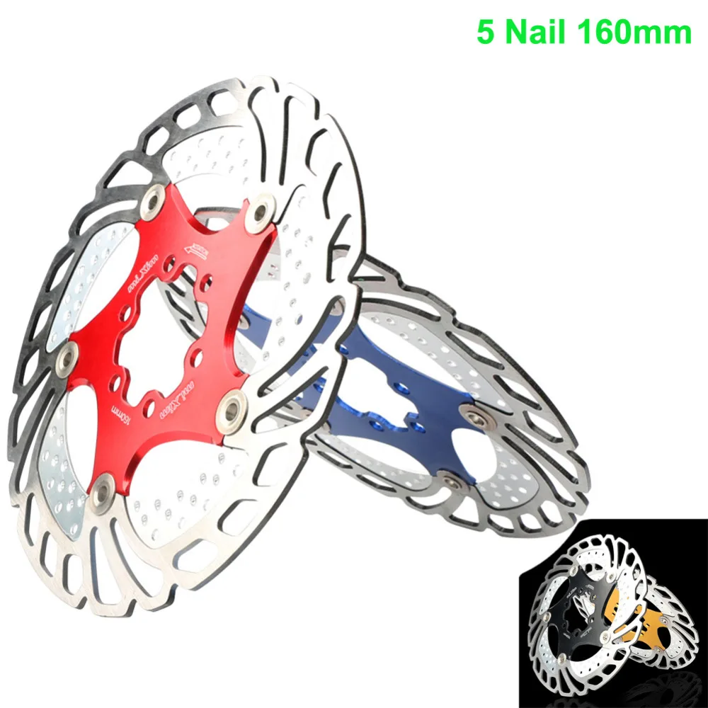 S1 160mm Floating Bike Disc Brake Rotor High High Heat Dissipation 5