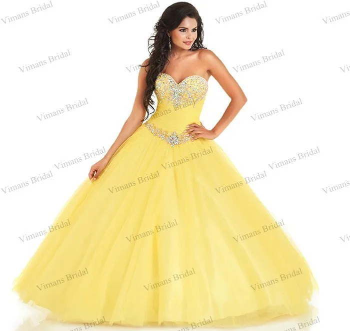 Vimans Bridal 2015 Sweetheart Lace Up Back Long Party Dress Tulle