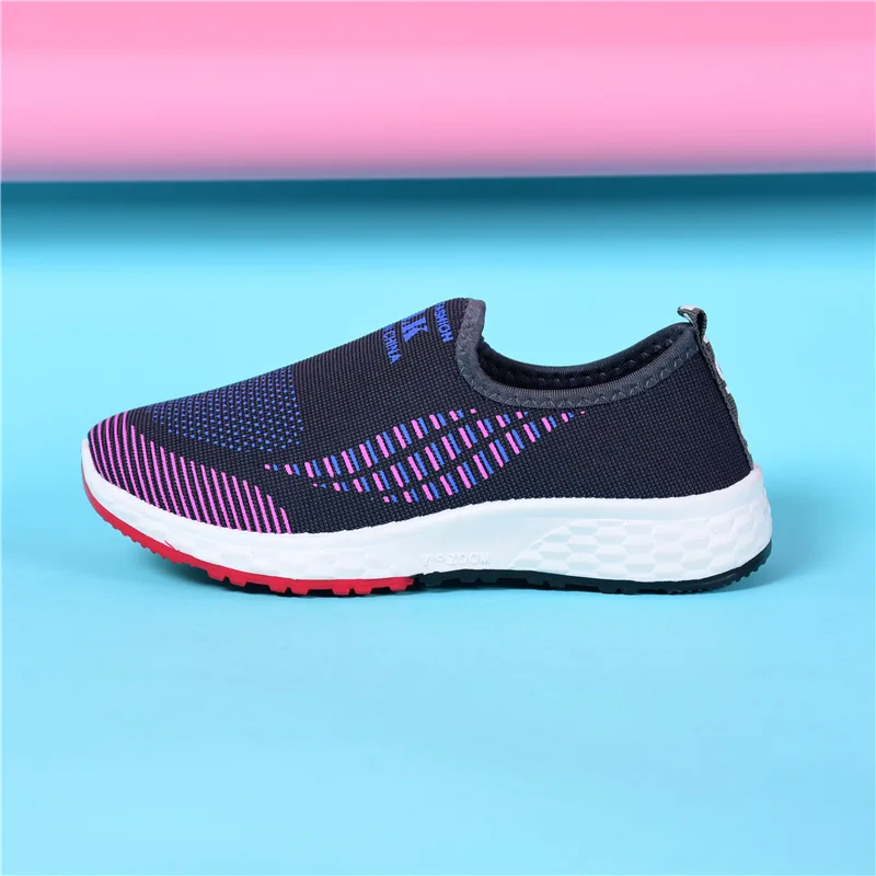 

2019 breathable and comfortable casual shoes fashion men's canvas shoes with men's sports shoes flying woven running shoes #1209