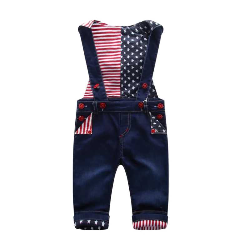 Free shipping 2018 spring autumn baby boy Smiley face jeans child