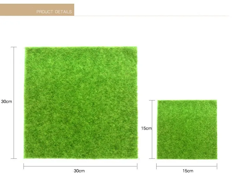 Искусственная Моховая лужайка газон трава микро миниатюрный мир ландшафтный дизайн Рождественское украшение домашний сад Декор DIY аксессуары ремесло