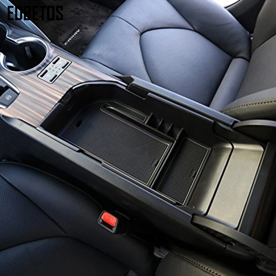 2012- Toyota Camry Центральная консоль подлокотник коробка для хранения вставка Органайзер лоток для Toyota Camry L LE, SE модель коробка для хранения