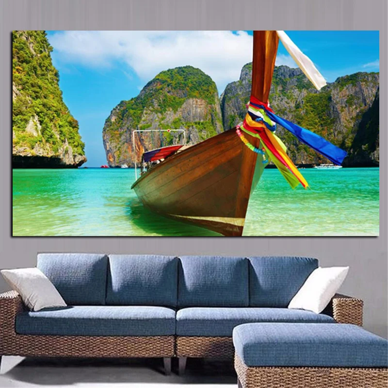 Download Impressao Hd Barco Na Asia Praias Paisagem Pintura Sobre Tela Free Get Wallpaper Impressao Hd Barco Na Asia Praias Paisagem Pintura Sobre Tela Desktop Wallpaper Free