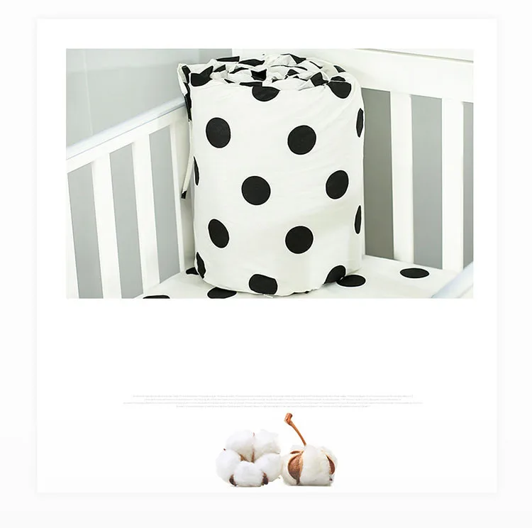 Детская кровать утолщенные бамперы цельная кроватка вокруг подушки защита для кроватки подушки для новорожденных комнаты декор Милый U/L форма хлопок коврик