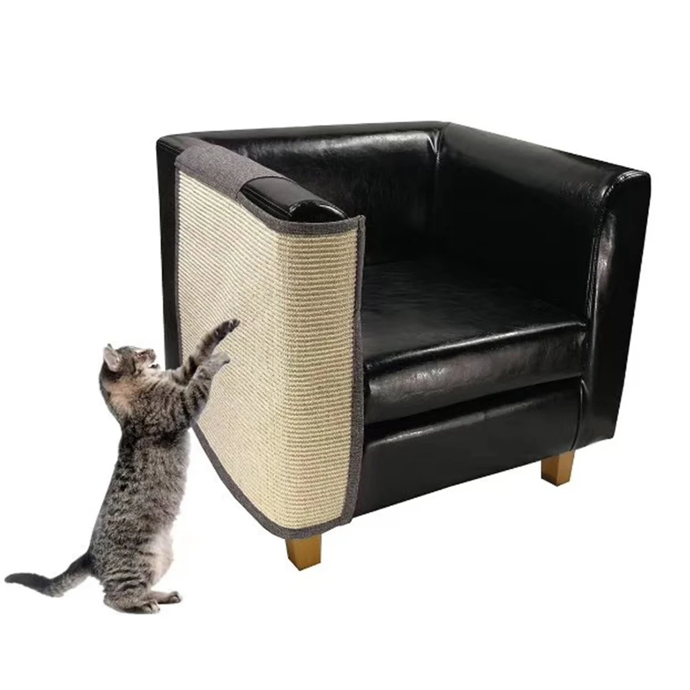 2019 Upgraded Cat Scratching Mat Sisal Sofa Shield Pet Furniture Cover