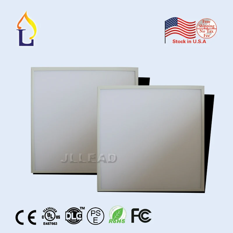 

(4 pcs/lot) 40W SMD2835 UL DLC 2*2 2ft*2ft hanging framing Led Square Panel Light white frame down Light AC100-277V 110LM/W