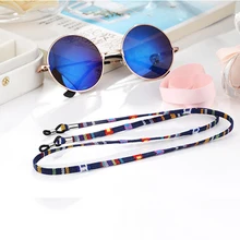 Новые очки солнцезащитные очки хлопок шеи шнур фиксатор ремни для очков ремешок-держатель с хорошей силиконовой петлей