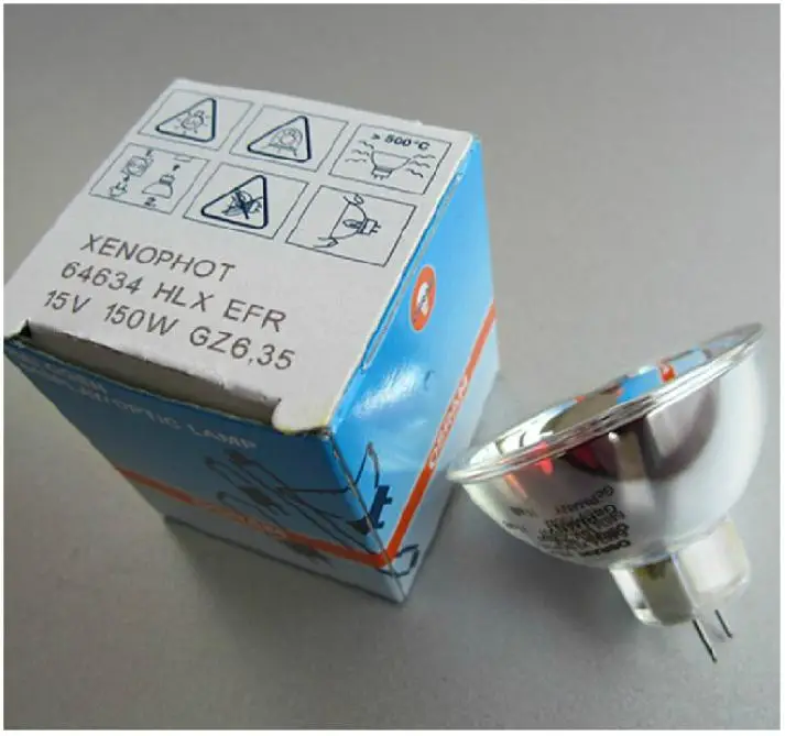10 шт./лот для Osram 64634 Xenophot HLX галогенная лампа EFR 15V 150W GZ6 35 A1/232 50H бесплатная доставка