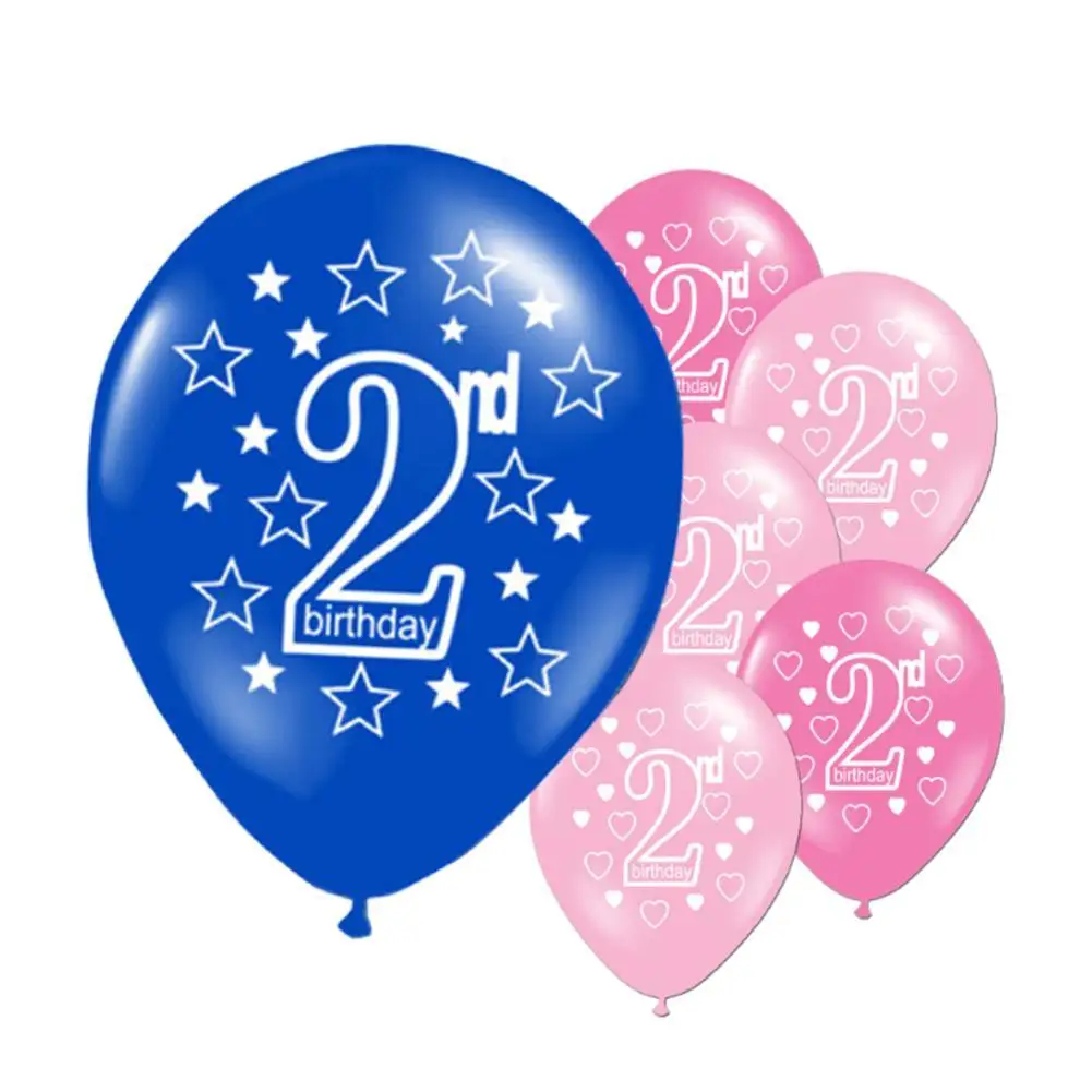 10 шт. для детского дня рождения латексные шарики с принтом детская игрушка в ванную 2 года День рождения украшения