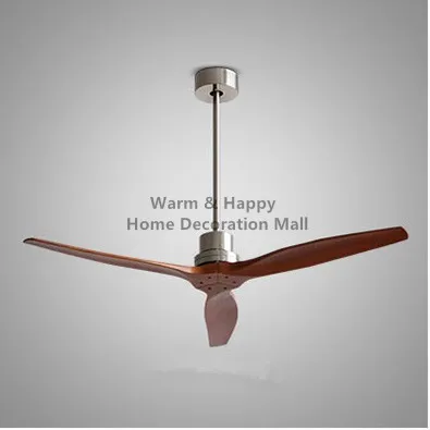 Modern Nordic Dining Room Ceiling Fan With Remote Control Electric