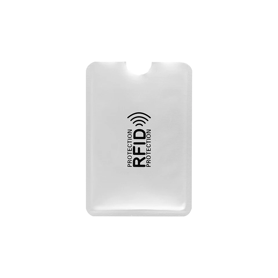 Tendway Анти Rfid карта защитный держатель для карт чехол Противоугонный Rfid рукав Rfid Блокировка 20 шт карта рукав протектор