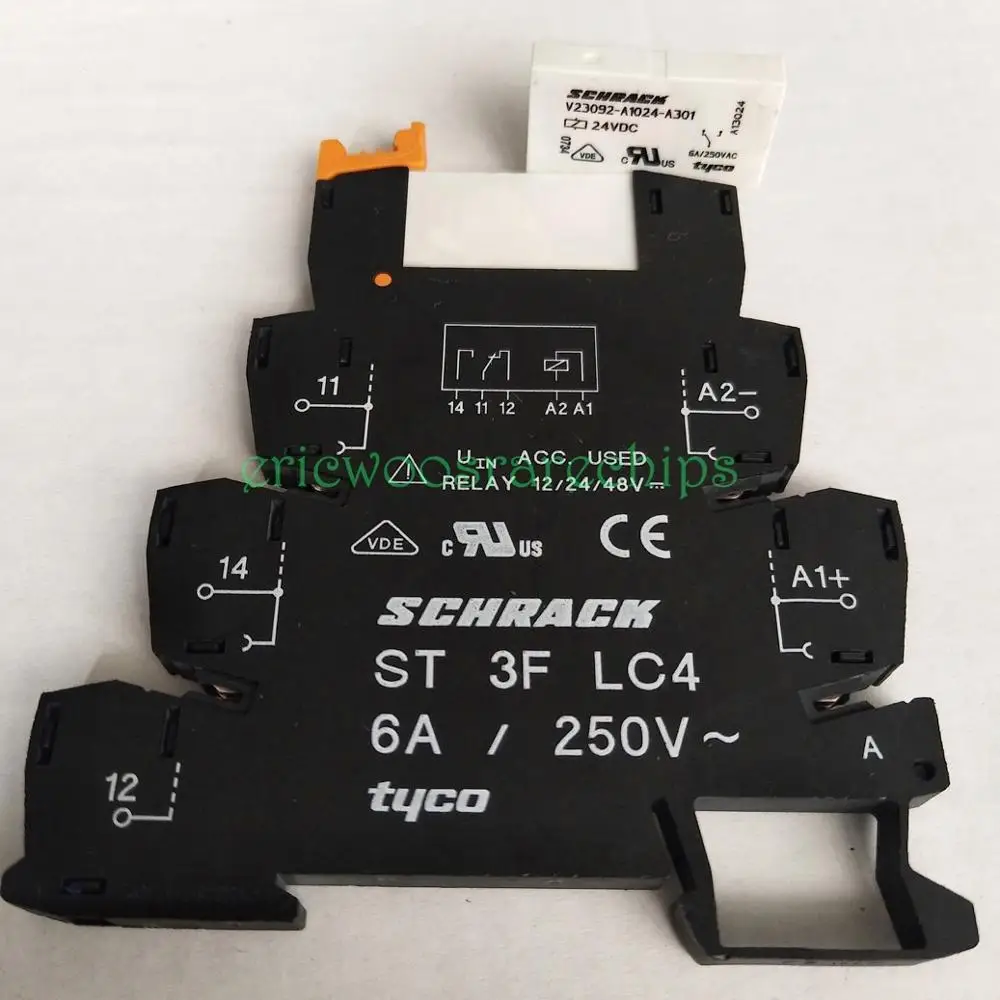 V23092-A1024-A301 V23092-A1012-A302 реле питания 6A 250VAC 24VDC 5 контактов w/розетка | Обустройство дома