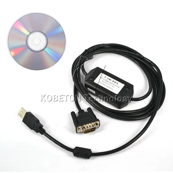 Новая версия usb для S7-200 PLC Кабель для программирования PC/PPI данные программы Conveter адаптер 3 м USB кабель для Win 7/XP+ компакт-диск с драйверами