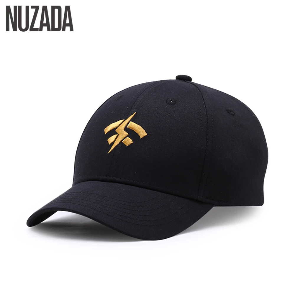 Brand NUZADA Embroidery Baseball Cap For Men Women Double Layer Bone 6 Colors Spring Summer Caps Cotton Snapback Cotton Hats