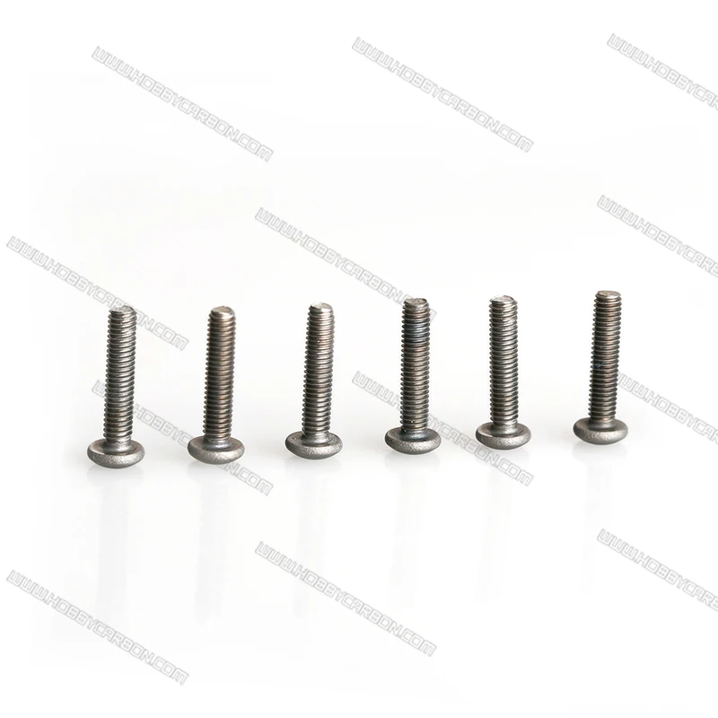 HOBBY CARBON ST009 20 шт./пакет M3x26mm M3 titanium gr2 hexup класс звеньев естественного цвета Кнопка