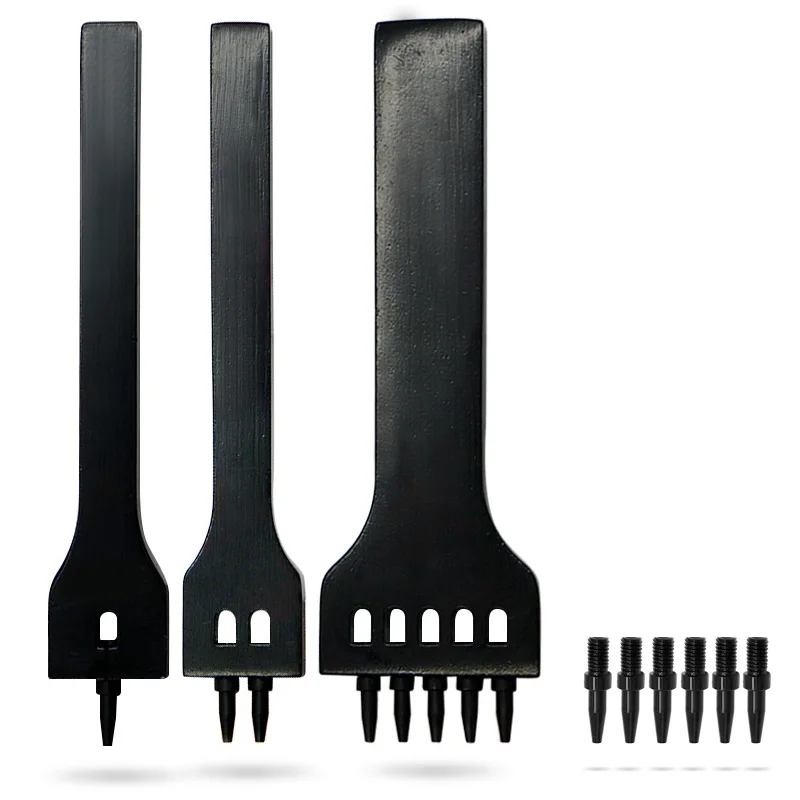 

1mm Hole Punch Metal for Leather Craft Tools Set Diy. Lacing Stitching Chisel Punch Tool Width Automatic Centre Punch Making