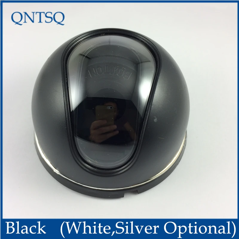 Free Shipping CCD Dome CCTV Camera Round Plastic Housing Cover Casein