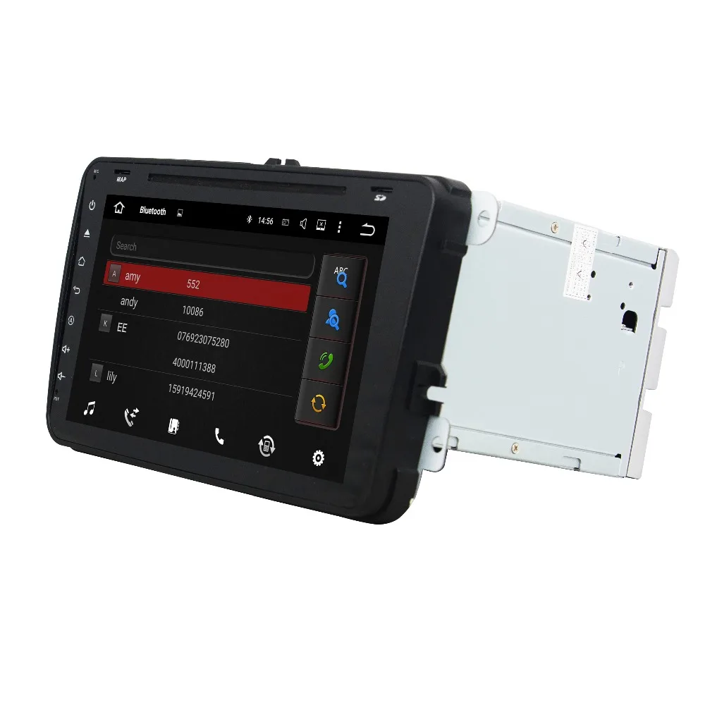 Discount KLYDE 8" 2 Din 8 Core Android 8.0 Car Radio 2+16GB 4+32GB 4+64GB For SKODA Octavia II III Multimedia Player Car Audio Stereo 1
