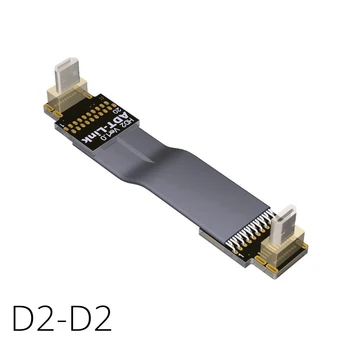 

Cabo Micro HDMI Cable , Micro HDMI Converter D To D Cable 90/270 Angle 5 /10 /15 /20 /30 /50 /80 /100 cm V2.0 D2D2