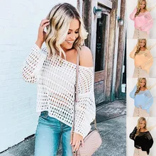 BellFlower O-Neck Sleeveless Solid Women Sweater  Crocheted Fishing Net Hollow Knitted Sweater Sexy Pullovers Blouse 2019