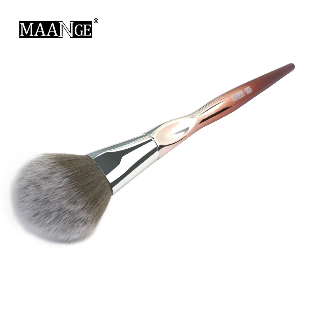 

MAANGE Foundation Compact Blusher Beauty Make Up Tool Pro Round Top Makeup Brush Quality Powder Cosmetic For Makeup beginners