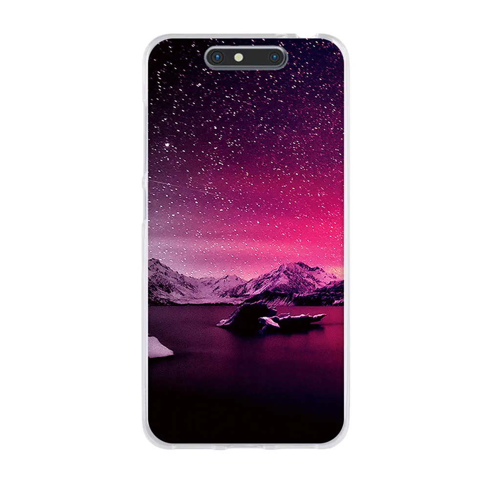 Мягкий чехол из ТПУ для ZTE Blade V8 5 2 дюйма рельефный 3D с рисунком защитный задней