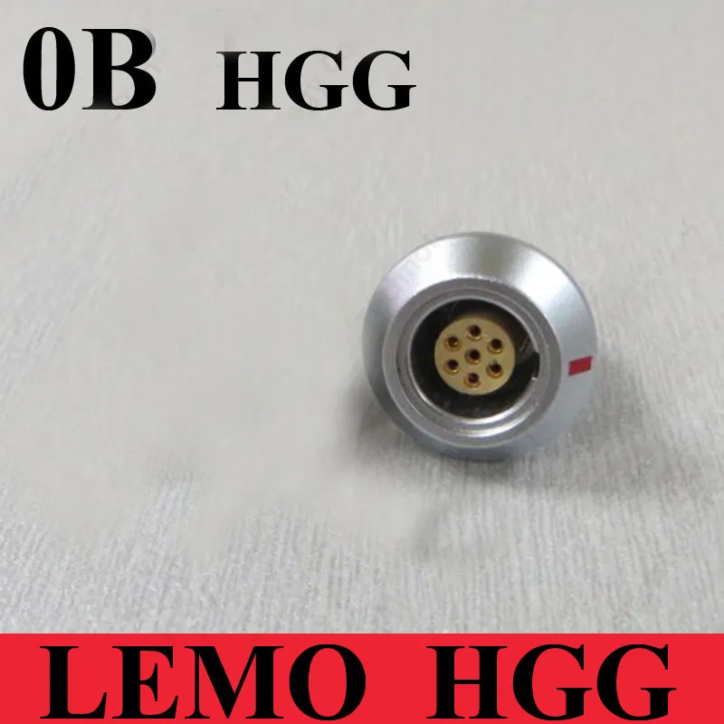 Lemo Connector Hgg 0b 2 3 4 5 6 7 9 Pin Waterproof Ip68 Connector Lemo
