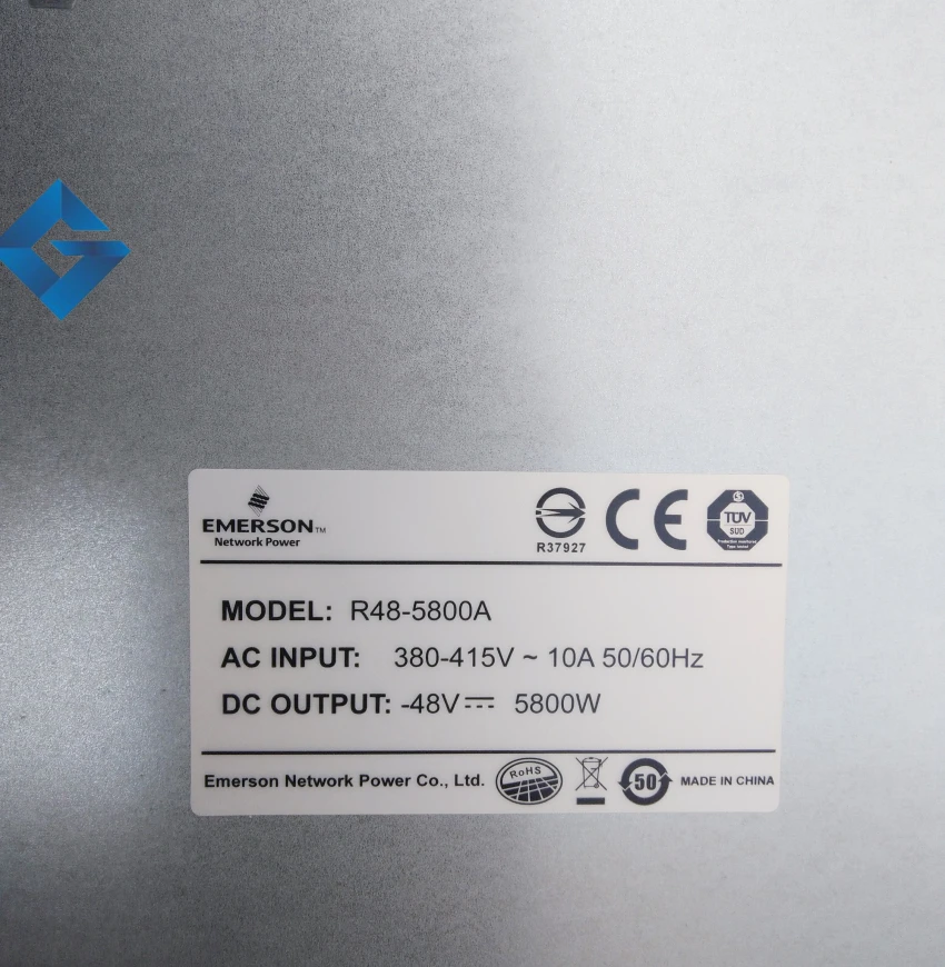 EMER SON R48-5800 R48-5800A 48 В 5800 Вт высокоэффективный выпрямительный модуль