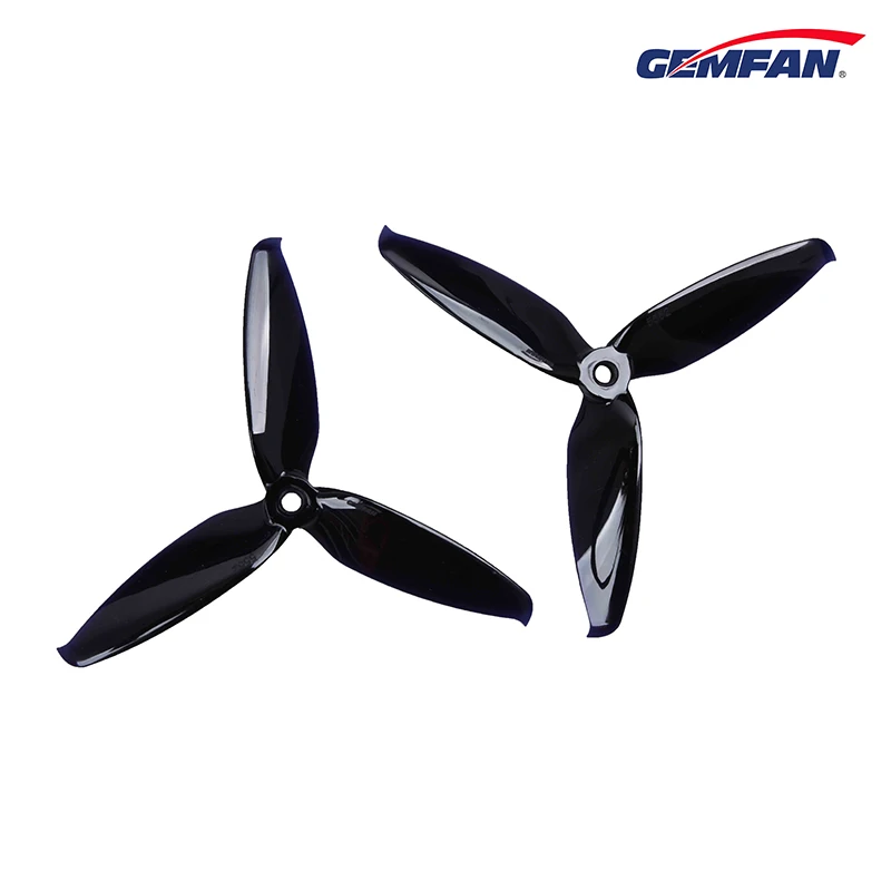 2 пар/лот Gemfan Flash 5552 3 лезвия 5 дюймов PC Propeller CW CCW prop совместим с FPV Racing Drone frame VS 5152 |