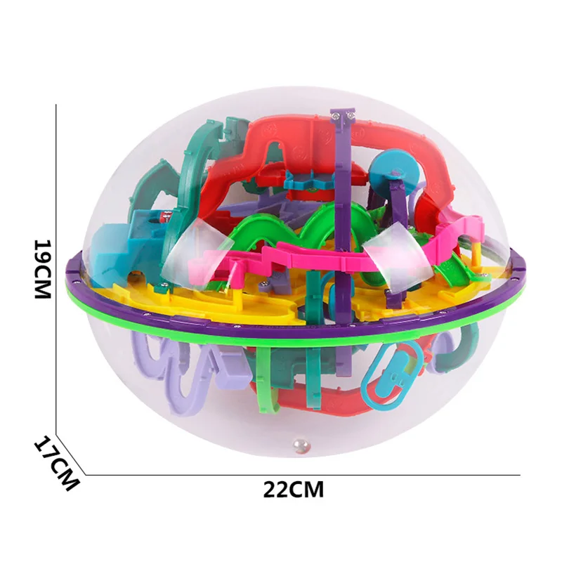 19 см лабиринт мяч игрушка, лабиринт мяч лабиринт 299 шагов 3d Волшебная головоломка, 3d Perplexus лабиринт куб мяч, Детские Развивающие головоломки игры