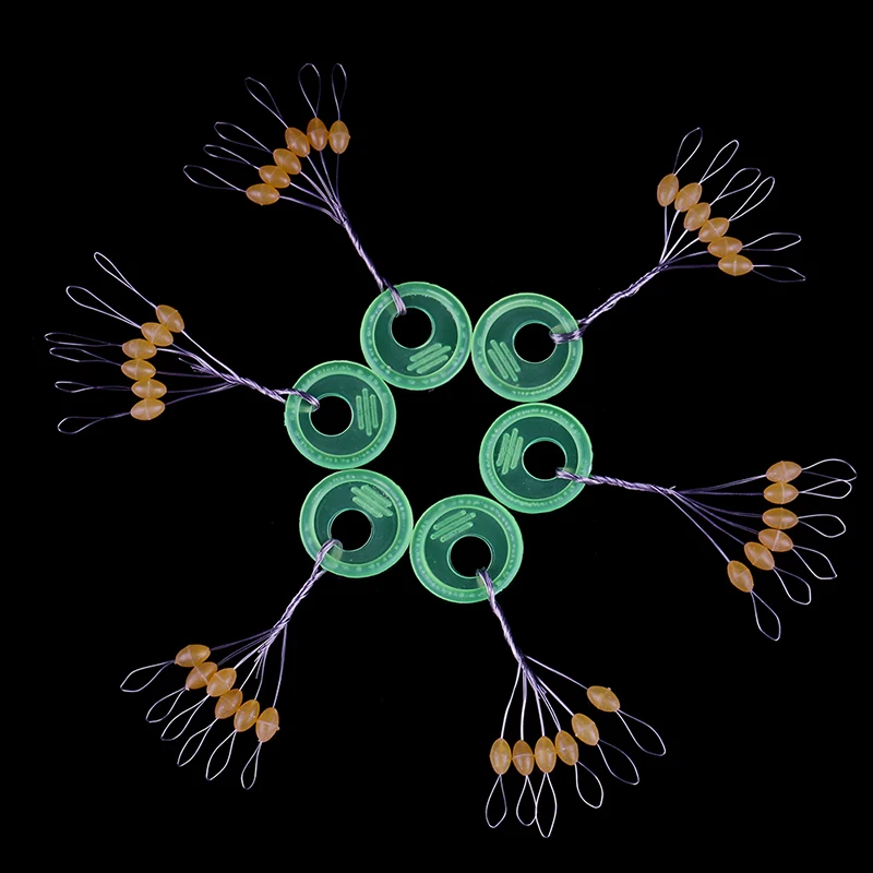 SS-L Поплавковый стопор резиновая пробка коннектор для лески Рыбалка не повредить вертикальную линию рыболовные кольца 100 шт./компл
