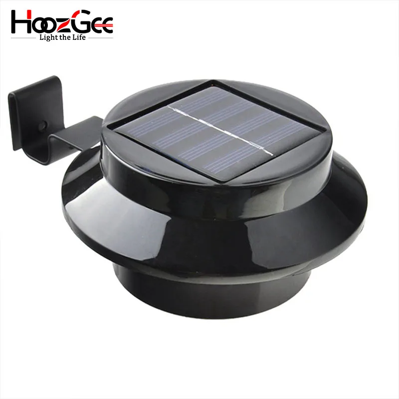 HoozGee подвесная солнечная батарея наружная настенная лампа садовая Дорожка Безопасности свет с 3 светодиодный водонепроницаемый практичный Классический Горячий