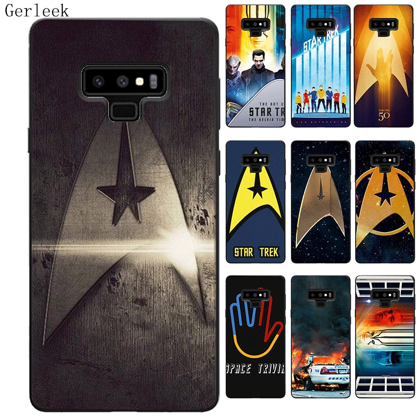 

Desxz Star Trek Soft TPU Case For Samsung Galaxy S6 S7 Edge S8 S9 S10 S10e Plus Note 8 9 M10 M20 M30 Cover