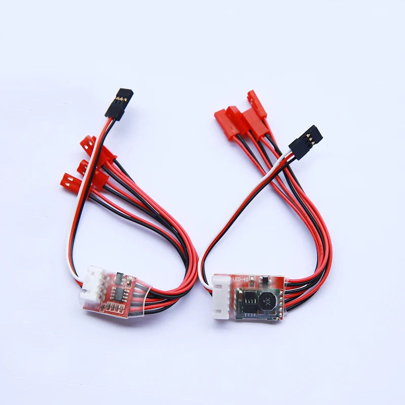 

1pc Quadcopter Night Flight LED Lights Controller 3S 4S 6S Control Switch For RC Drone Aircraft Accessories