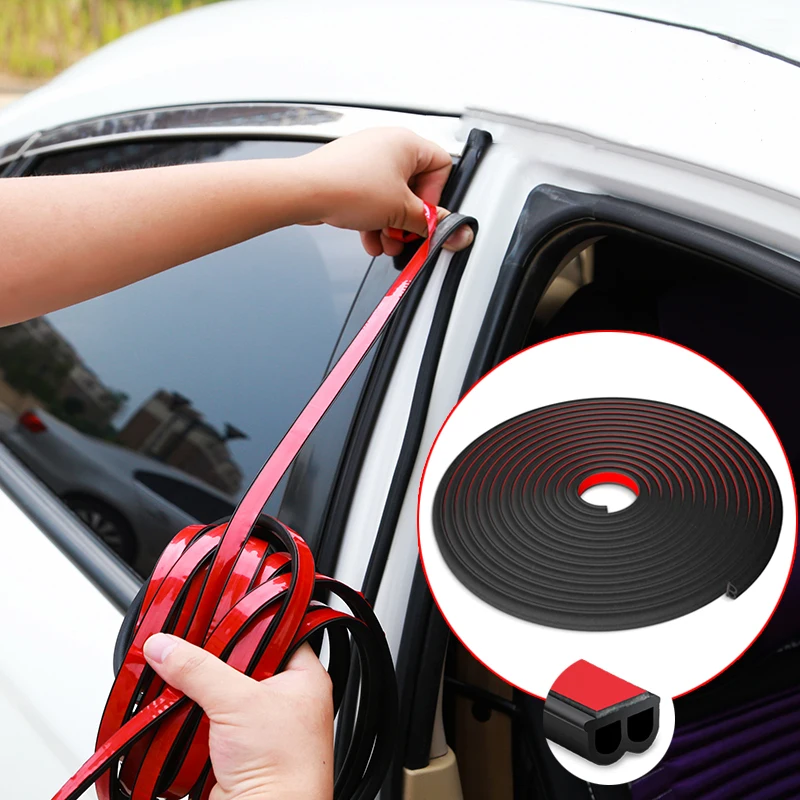 Us 2 05 35 Off Car Styling 1meter Car Door Seal Strip Stickers Anti Dust Soundproof Sealing B Type Noise Insulation Auto Interior Accessories In