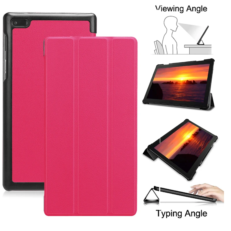 

GUKEEDIANZI Case For Lenovo Tab 4 7 Tab7 TB-7504X TB-7504F TB-7504N 7 inch Tablet funda Case PU Cover For Lenovo tab4 7