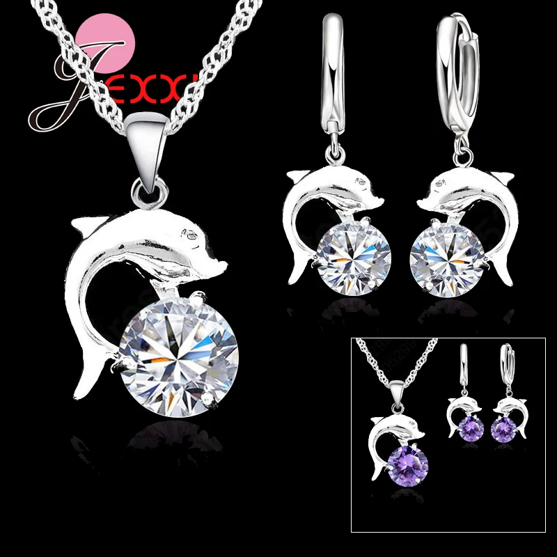 JEXXI-High-Quality-Fashion-Wedding-Bridal-Jewelry-Set-For-Women-Sterling-925-Silver-CZ-Necklaces-Earrings