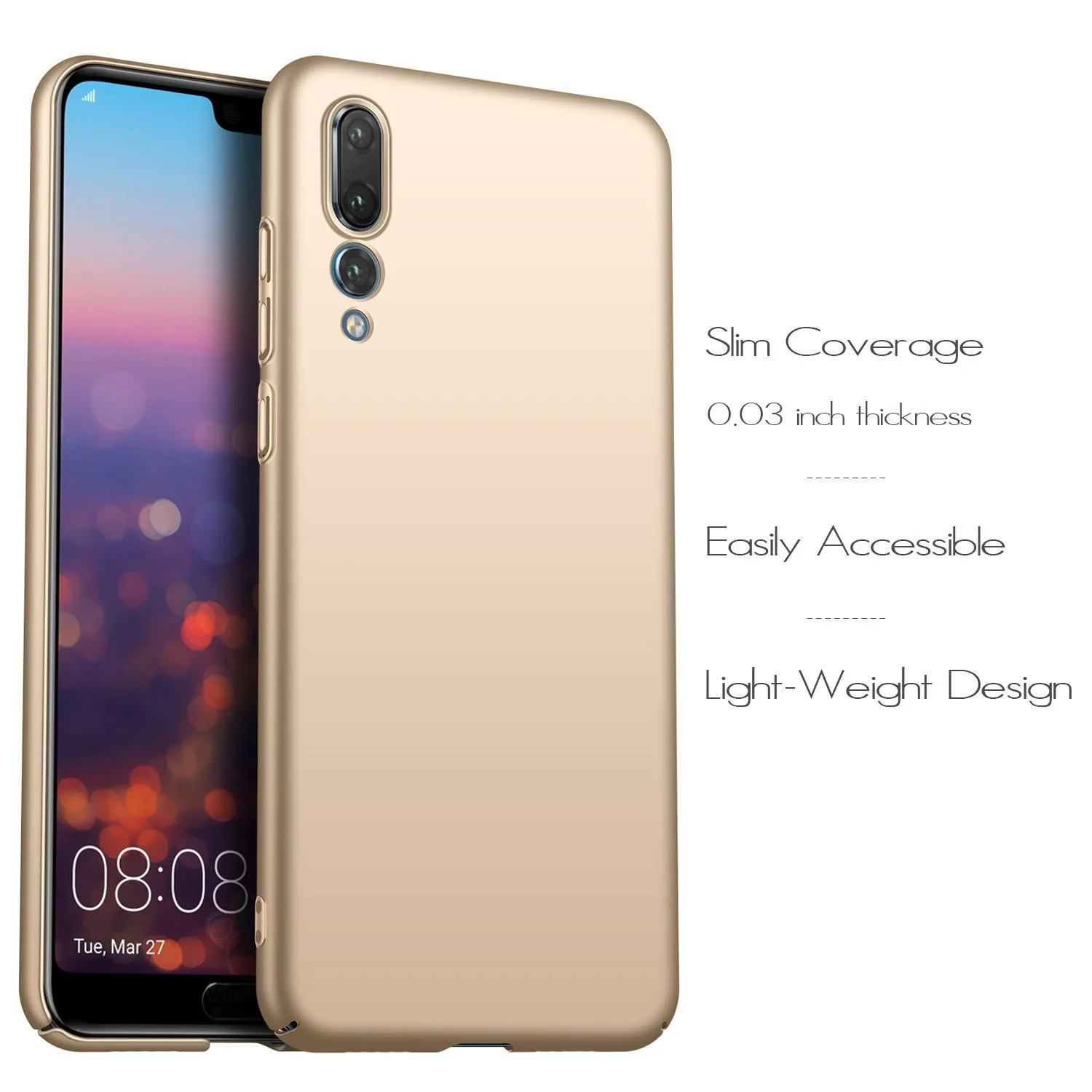 VOBERRY, список, Роскошный Матовый ультратонкий ТПУ чехол для huawei P20, силикагель, мобильный телефон, предотвращает падение