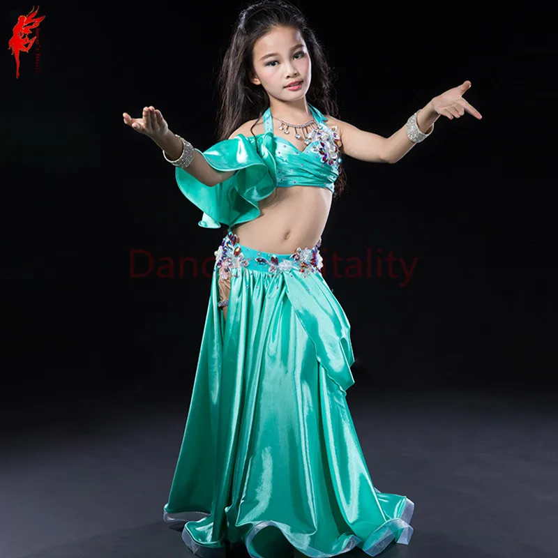 Buy Girls performance belly dancing clothing girls