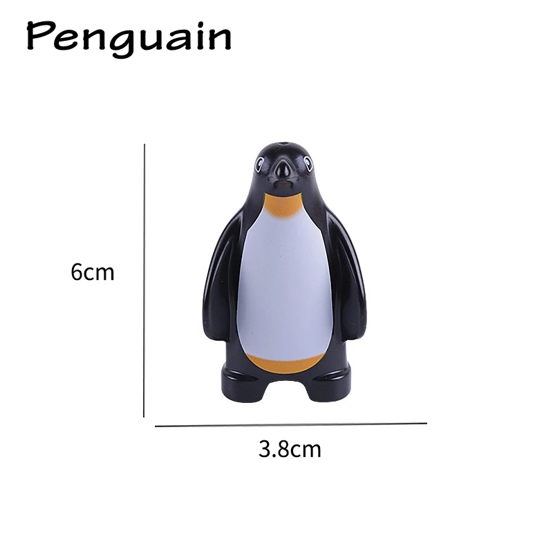 Big Size Whales Animals Zoo Sheep Monkey Dog Beer Rabbit Bird Building Blocks Toys for Children Compatible Big Size Toys Figures 24